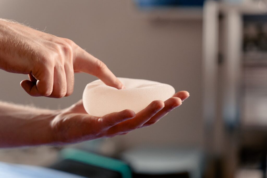 Explante de silicone